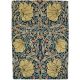 Tapis laine et viscose floral moderne rectangle Pimpernel