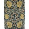 Tapis laine et viscose floral moderne rectangle Pimpernel