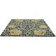 Tapis laine et viscose floral moderne rectangle Pimpernel