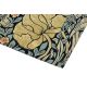 Tapis laine et viscose floral moderne rectangle Pimpernel