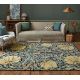 Tapis laine et viscose floral moderne rectangle Pimpernel