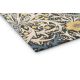 Tapis tufté main laine et viscose floral design Seaweed