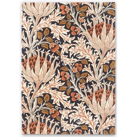 Tapis tufté main laine floral moderne Artichoke