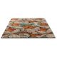 Tapis floral laine et viscose design poils ras Acanthus