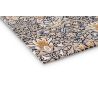 Tapis floral tufté main laine et viscose moderne Snakeshead