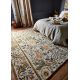 Tapis laine moderne rectangle floral Wilhelmina