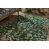 Tapis intérieur et extérieur floral design rectangle Blackthorn