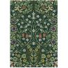 Tapis intérieur et extérieur floral design rectangle Blackthorn