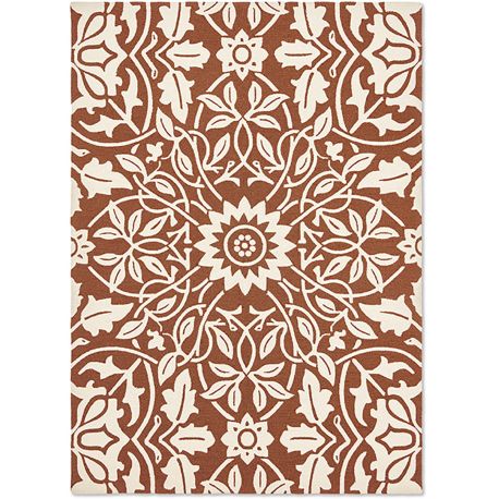 Tapis design intérieur et extérieur floral rectangle St James Ceiling