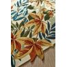 Tapis rectangle floral moderne laine Robin's Wood