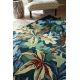 Tapis rectangle floral moderne laine Robin's Wood