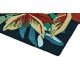 Tapis rectangle floral moderne laine Robin's Wood