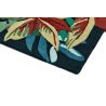 Tapis rectangle floral moderne laine Robin's Wood