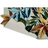 Tapis rond floral moderne laine Robin's Wood