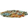 Tapis rond floral moderne laine Robin's Wood