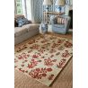 Tapis moderne effet 3D floral laine tufté main Woodland