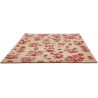 Tapis moderne effet 3D floral laine tufté main Woodland