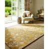 Tapis moderne effet 3D floral laine tufté main Woodland