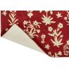 Tapis moderne effet 3D floral laine tufté main Woodland