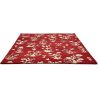 Tapis moderne effet 3D floral laine tufté main Woodland