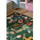 Tapis moderne laine poils ras floral Forest Of Dean