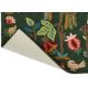 Tapis moderne laine poils ras floral Forest Of Dean