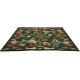 Tapis moderne laine poils ras floral Forest Of Dean