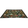 Tapis moderne laine poils ras floral Forest Of Dean