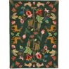 Tapis moderne laine poils ras floral Forest Of Dean