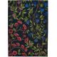 Tapis rectangle laine floral moderne Foraging