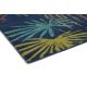 Tapis moderne tufté main laine floral Rain Forest