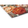 Tapis laine rectangle floral moderne Stapleton Park