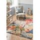 Tapis laine floral tufté main design Dahlia & Rosehip