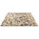 Tapis tufté main laine et viscose floral design Amanpuri