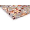 Tapis tufté main laine et viscose floral design Amanpuri