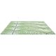 Tapis floral moderne intérieur et extérieur Manila Leaf