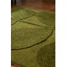 Tapis effet 3D laine floral tufté main design Solid Stem