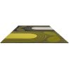 Tapis laine moderne tufté main floral Striped Tulip