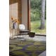 Tapis laine effet 3D tufté main floral moderne Sprig Stem