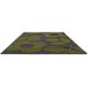 Tapis laine effet 3D tufté main floral moderne Sprig Stem