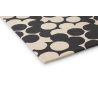 Tapis moderne floral laine tufté main laine Puzzle Flower