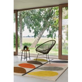 Tapis laine tufté main design floral Giant Multi Stem