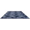 Tapis moderne courbe laine tufté main Decor Riff