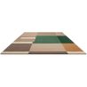 Tapis géométrique laine design tufté main Decor Bass