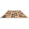 Tapis tufté main floral laine design poils ras Multi Stem