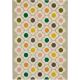 Tapis laine tufté main design floral Spot Flower