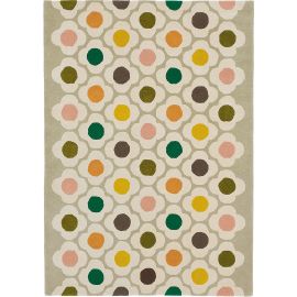 Tapis laine tufté main design floral Spot Flower