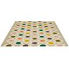 Tapis laine tufté main design floral Spot Flower