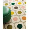 Tapis laine tufté main design floral Spot Flower