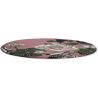 Tapis rond laine floral design Waterlily